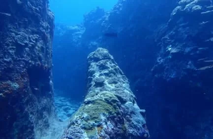 ジグをコントロールして送り込みたい岩礁域の画像