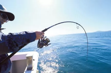 ロッド全体の曲がりでファイト可能なオフショアジギング用スピニングロッド画像