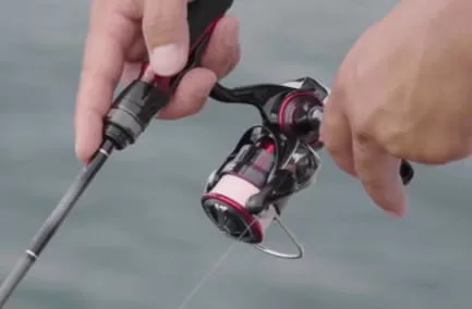 ダイワ月下美人のリトリーブ画像