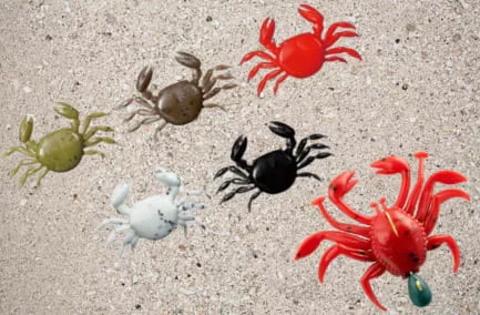 カニ型ワーム画像