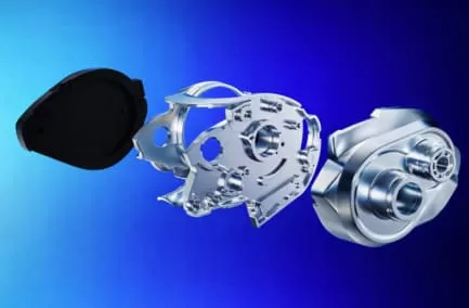 ベイトリールの内在フレーム全体画像