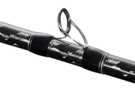 ベイトロッド特有の小口径・低フットのバッド倍度画像